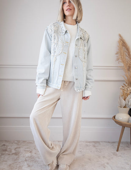 Louise Pearl Light Blue - Jacket