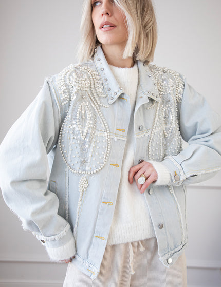 Louise Pearl Light Blue - Jacket