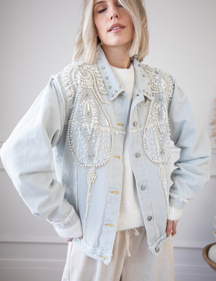 Louise Pearl Light Blue - Jacket