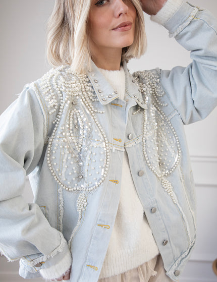 Louise Pearl Light Blue - Jacket