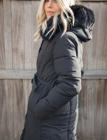 Cozy Cold Days Black - Coat