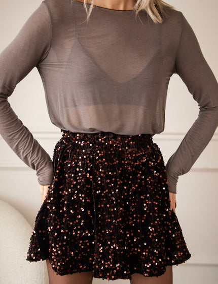 Short - Velvet Dreams - Choco