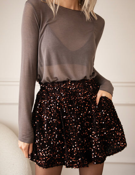 Short - Velvet Dreams - Choco