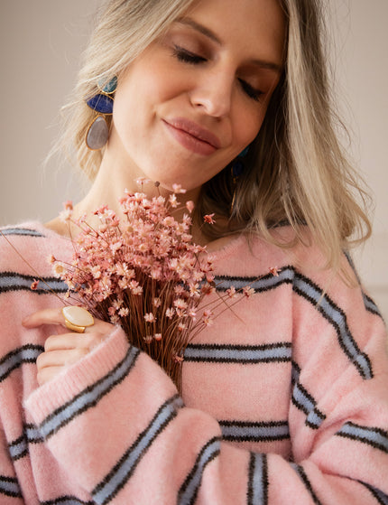 Find Your Balance Blue - Earrings