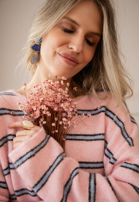 Find Your Balance Blue - Oorbellen