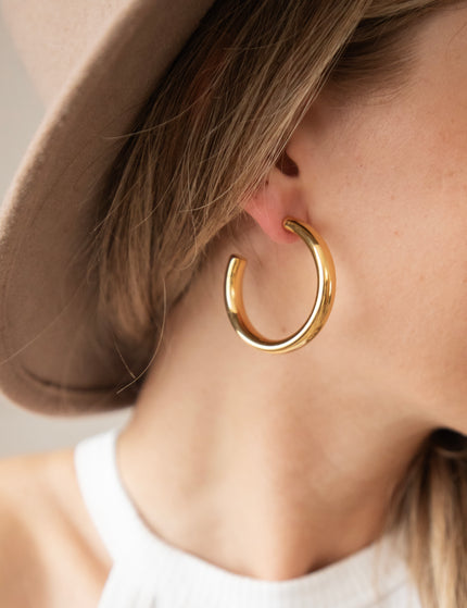 Lova Loop Gold - Earrings