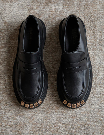 Rock Your World Black - Loafers