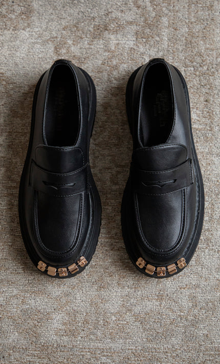 Rock Your World Black - Loafers