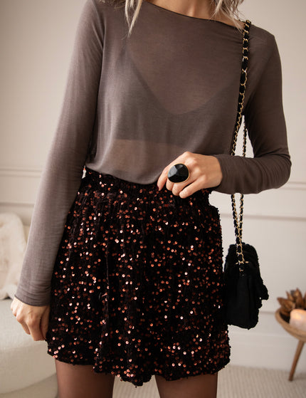 Short - Velvet Dreams - Choco