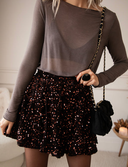 Short - Velvet Dreams - Choco