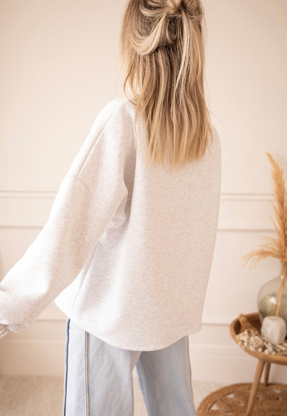 Lily Soft Grey - Sweater