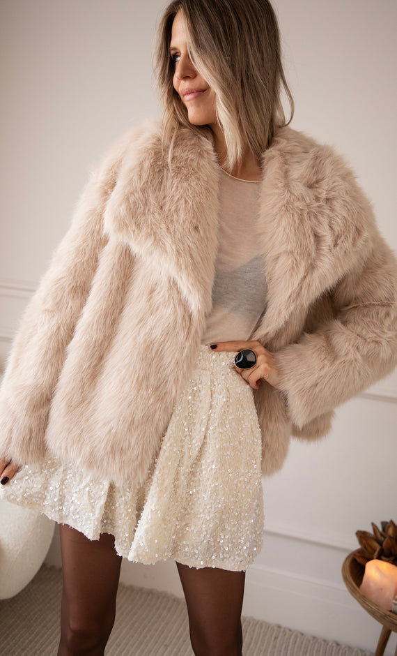Faux Beau Beige - Jas