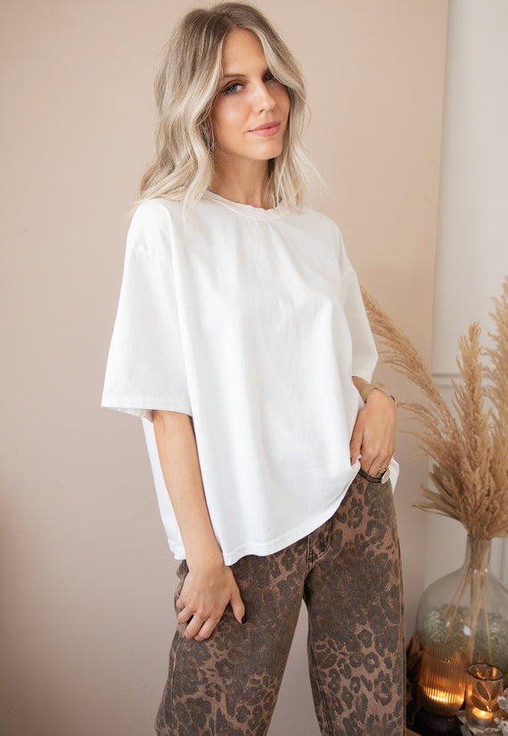 Basic Bea White - T-Shirt