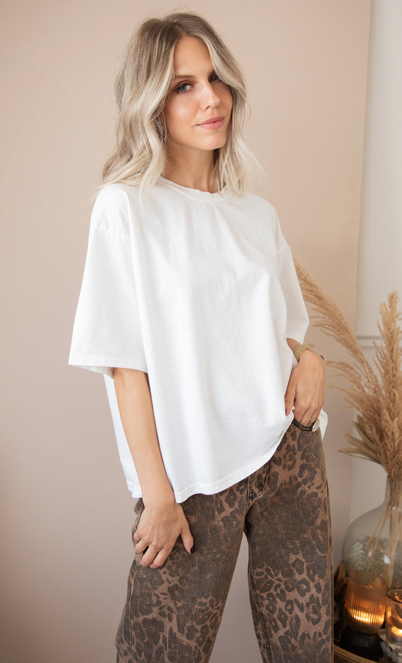 Basic Bea White - T-Shirt