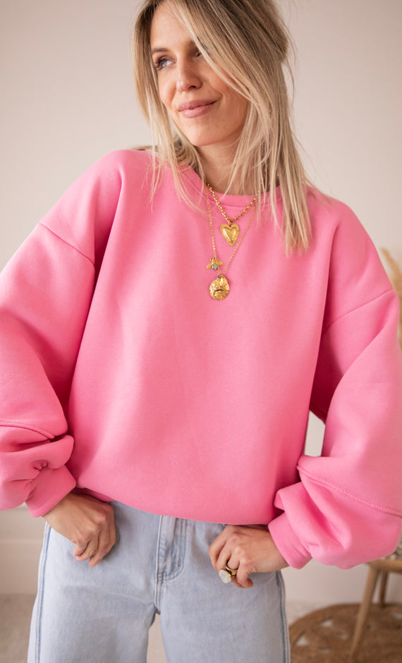 Snuggle Up Pink - Sweater