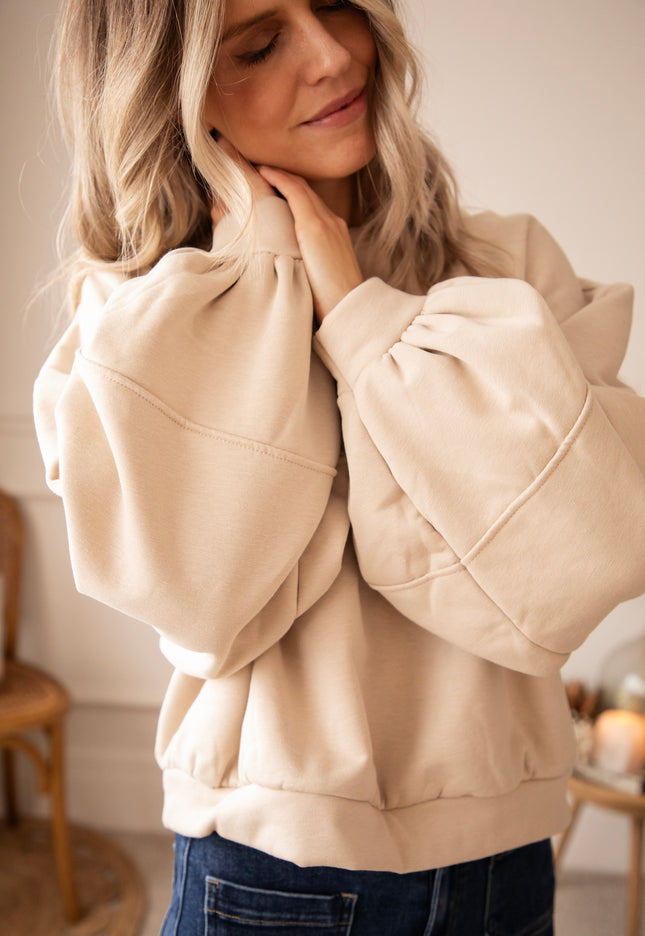 Snuggle Up Sand - Sweater