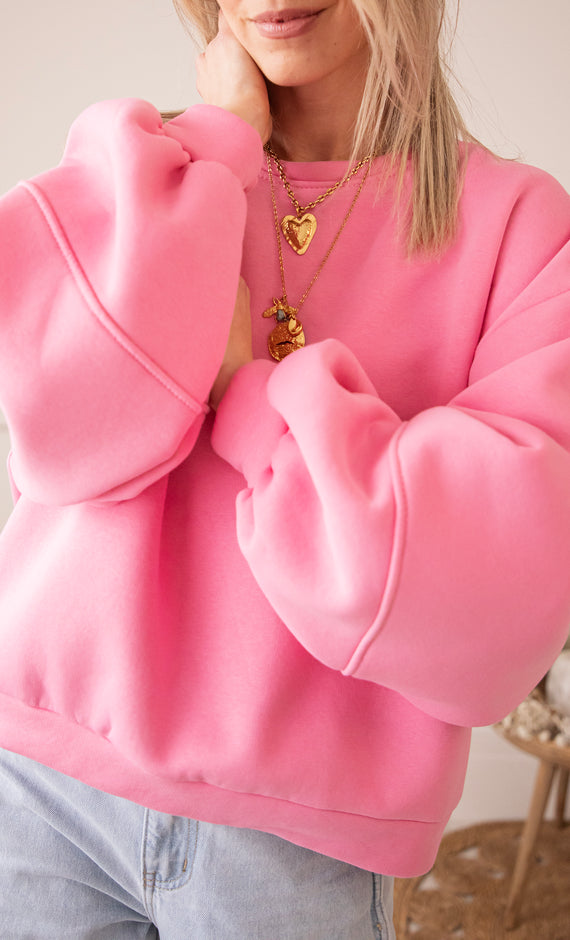 Snuggle Up Pink - Sweater