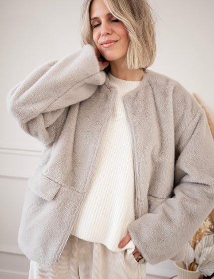 Fur Fine Soft Grey - Jacket