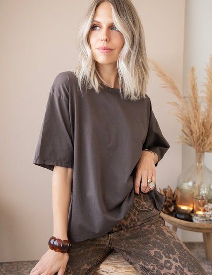 T-Shirt - Basic Bea - Braun