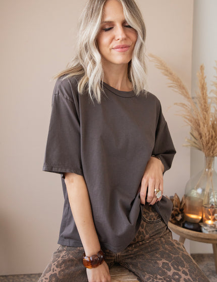 T-Shirt - Basic Bea - Braun