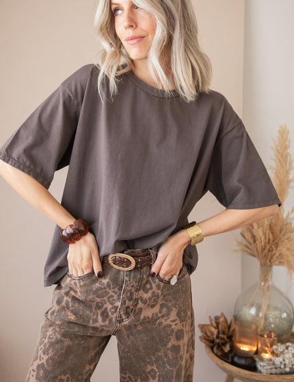 T-Shirt - Basic Bea - Braun