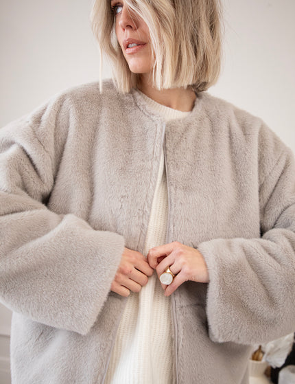 Fur Fine Soft Grey - Jacket