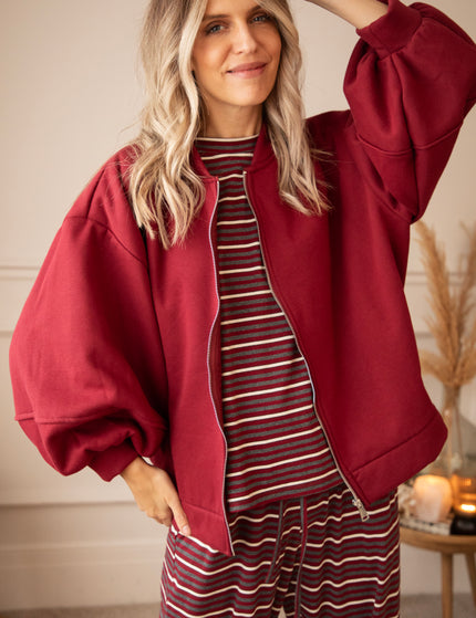 Snuggle Up Burgundy - Vest
