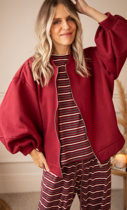 Snuggle Up Burgundy - Vest