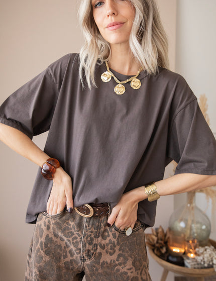 T-Shirt - Basic Bea - Braun