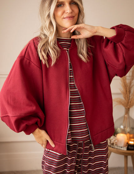 Snuggle Up Burgundy - Vest
