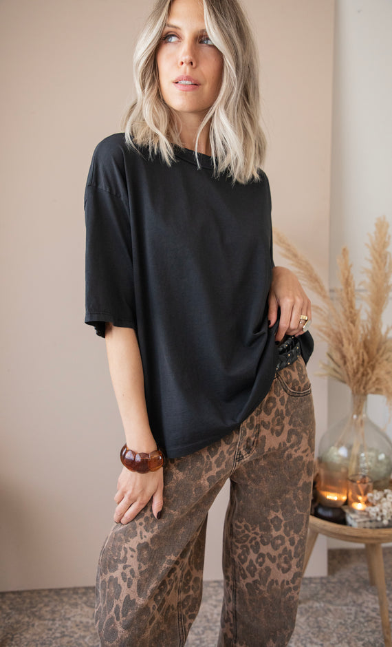 T-Shirt - Basic Bea - Schwarz