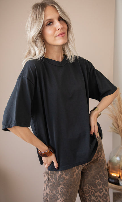 T-Shirt - Basic Bea - Schwarz