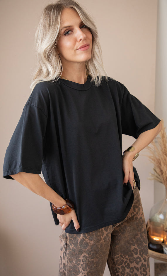 T-Shirt - Basic Bea - Schwarz