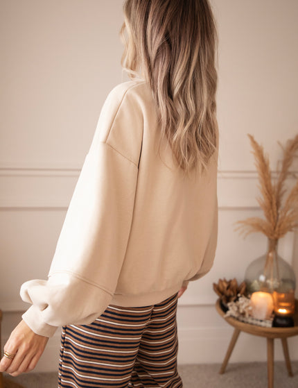 Snuggle Up Sand - Sweater