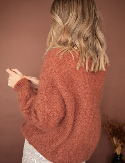 Kiki Cable Rusty - Cardigan