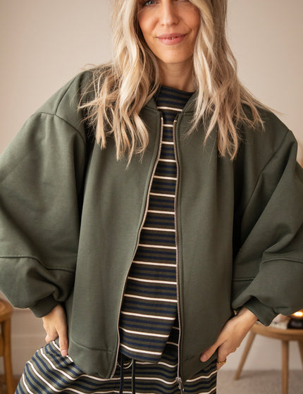 Bomberjacke - Snuggle Up - Khaki