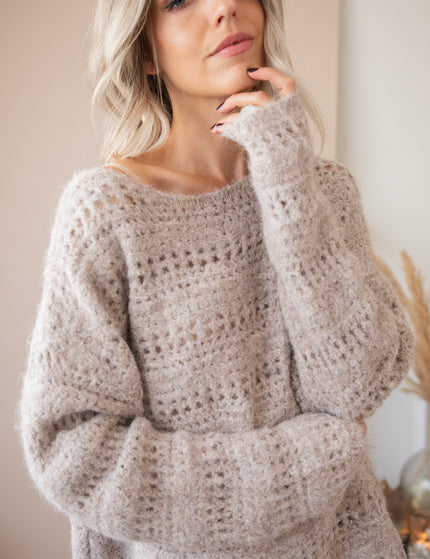 Macy Soft Taupe - Sweater