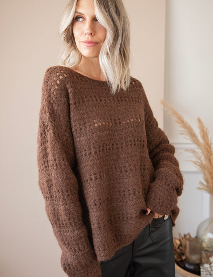 Macy Soft Brown - Sweater