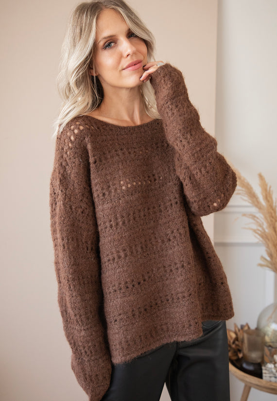 Pullover - Macy Soft - Braun