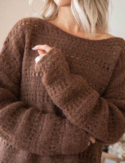 Macy Soft Brown - Sweater
