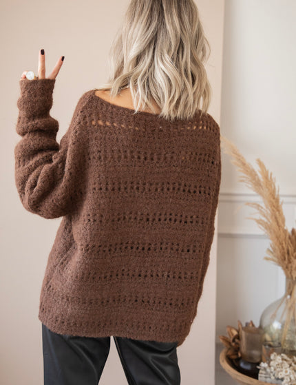 Macy Soft Brown - Sweater