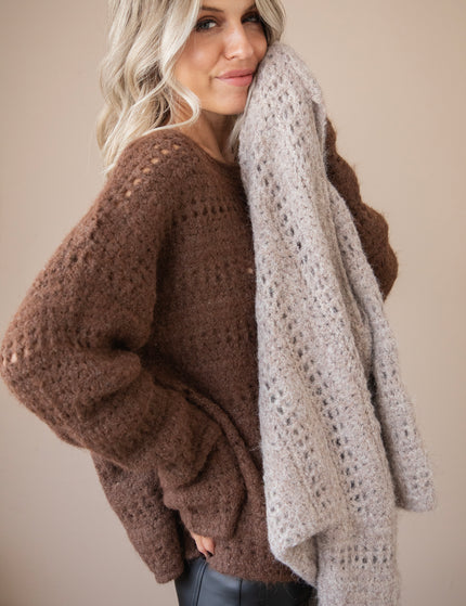 Macy Soft Brown - Sweater