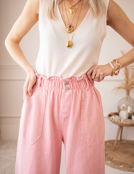 Easy Elise Baby Pink - Jeans