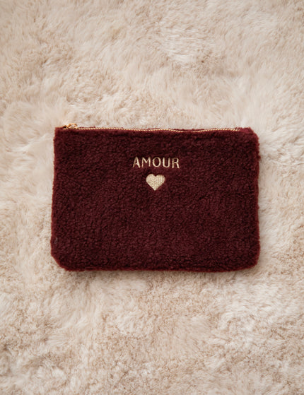 Pocket Amour Burgundy - Pouch