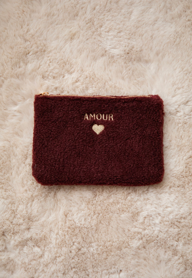 Pocket Amour Burgundy - Pouch