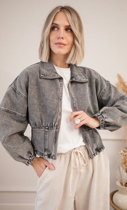 Love Denim Grey - Jacket