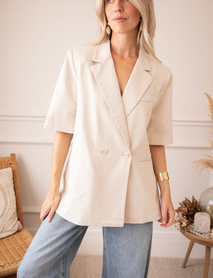 The Avery Beige - Blazer