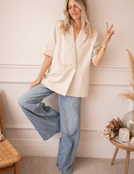 The Avery Beige - Blazer