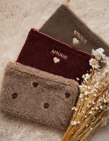 Pocket Dots Taupe - Case