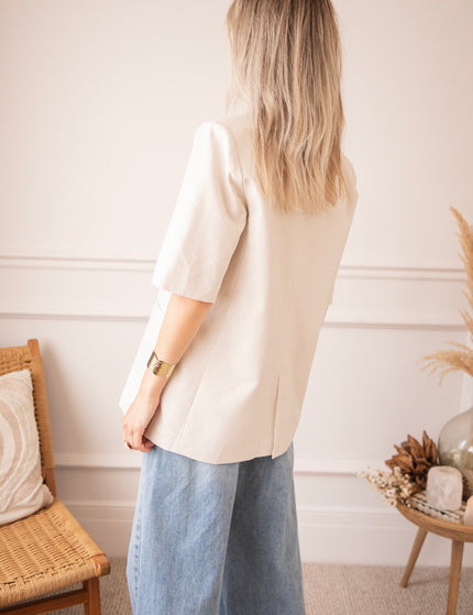 The Avery Beige - Blazer